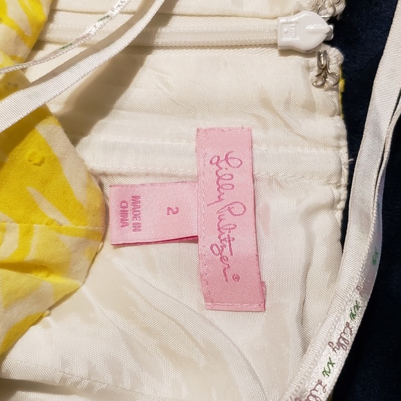 Lilly Pulitzer dress strapless size 2 - Picture 5 of 5